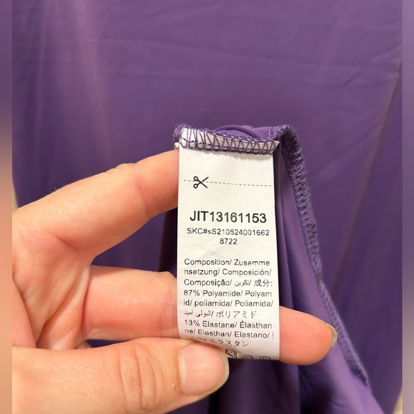 SHEIN- SZ Small Purple Body Con Midi Dress - Picture 10 of 10